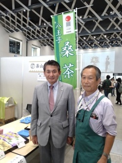 三都市絆祭　初宿市長と